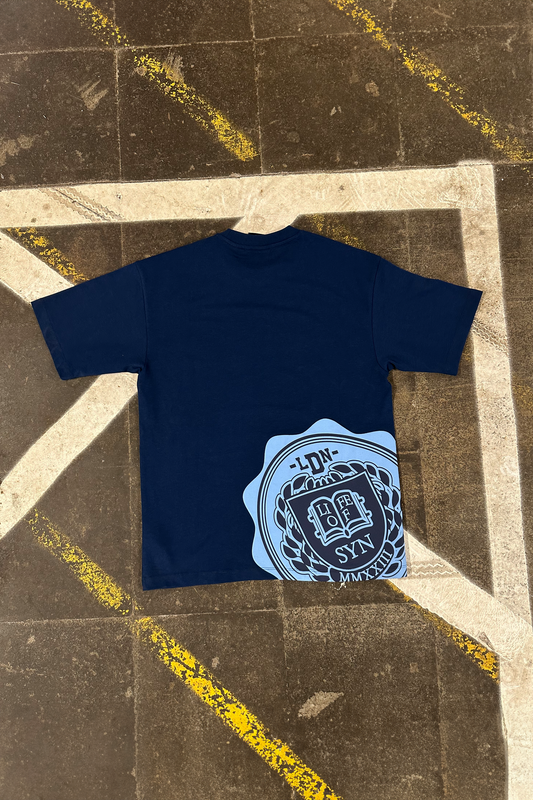 COLLEGE TEE – NAVY