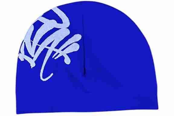 Syna World Big Logo Skull Beanie Blue